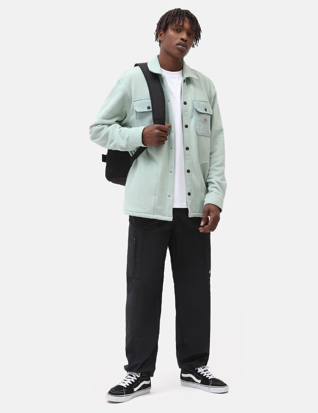 Mackenzie Fleece Overshirt - Jadeite Green