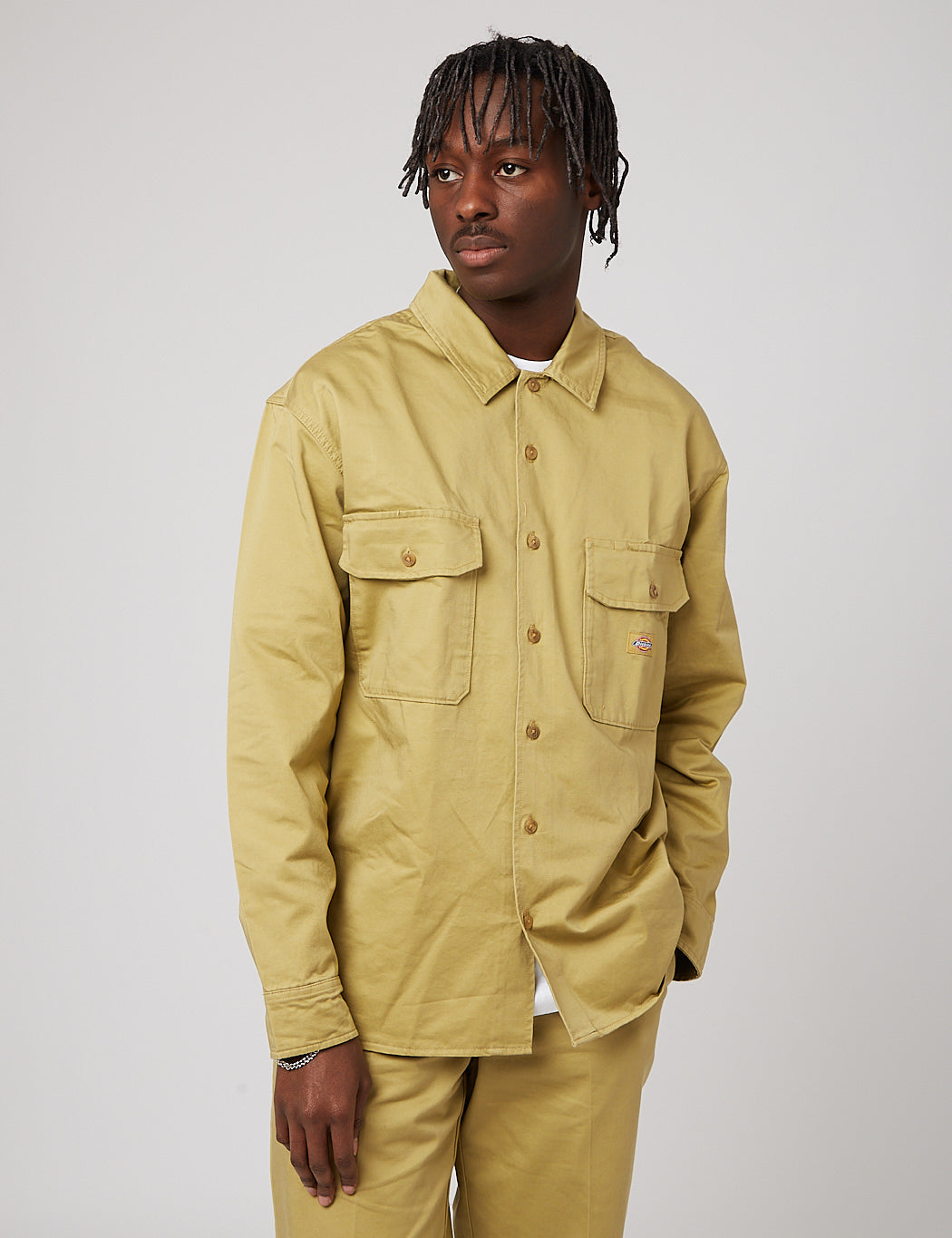 Heritage 100 Anniversary Long Sleeve Shirt - Dark Khaki