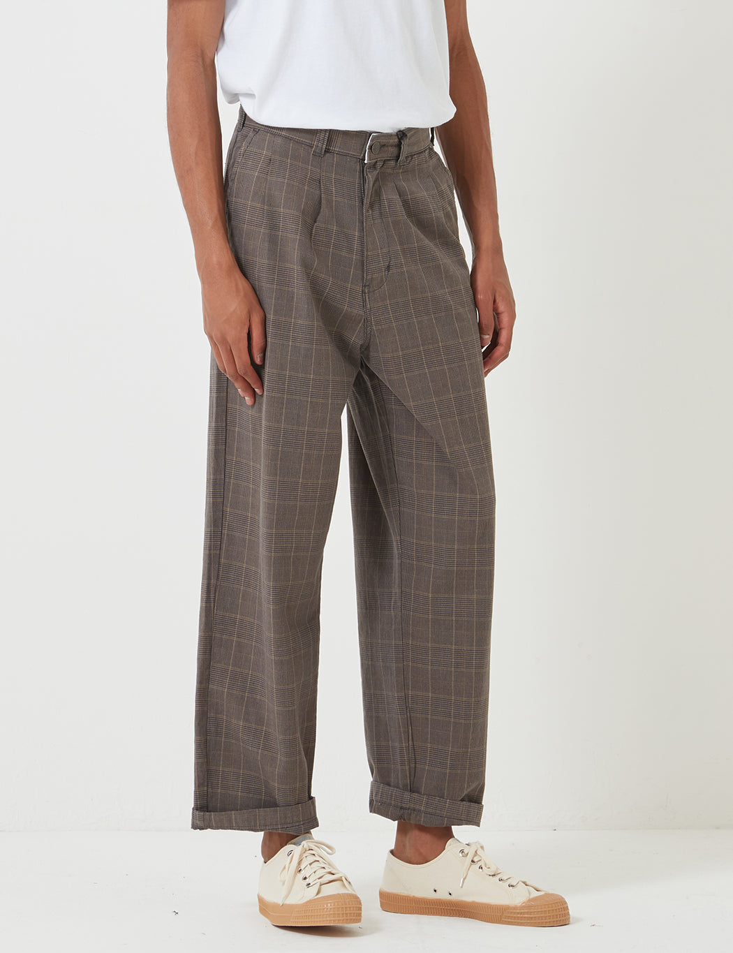 Artemus Pant (Pleated) - Dark Brown