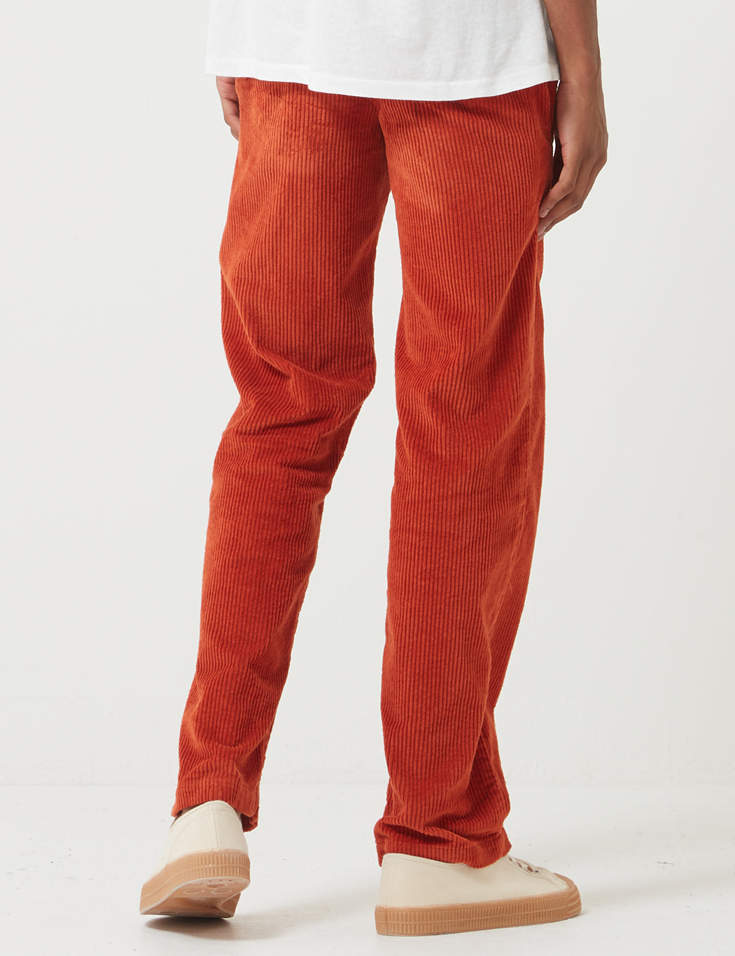 Cloverport Pant (Cord) - Rust Red
