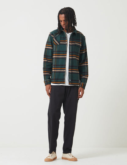 Prestonburg Check Shirt - Forest Green