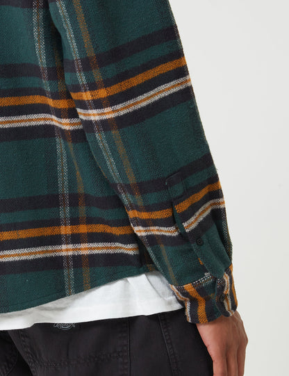 Prestonburg Check Shirt - Forest Green