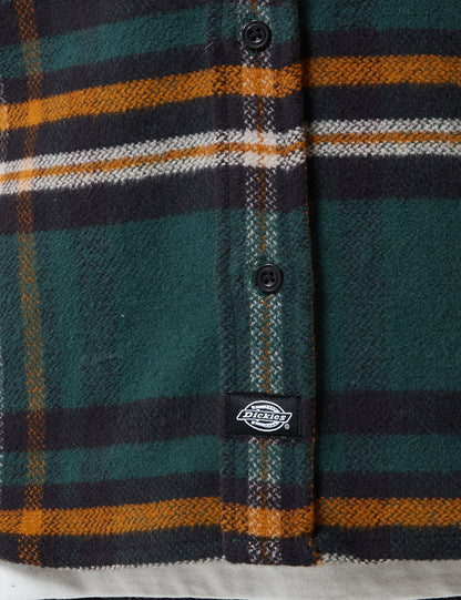 Prestonburg Check Shirt - Forest Green