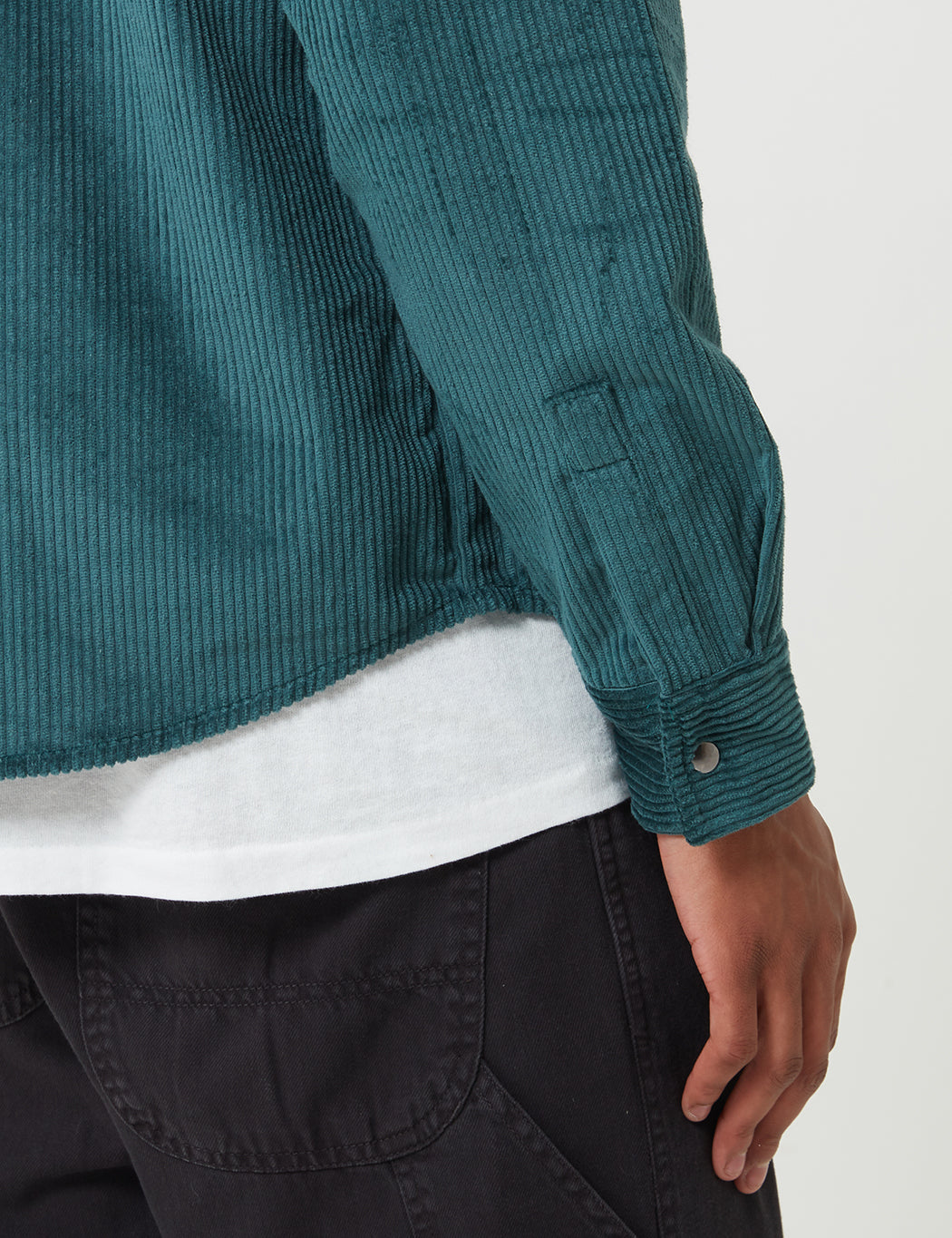 Ivel Cord Shirt - Forest Green