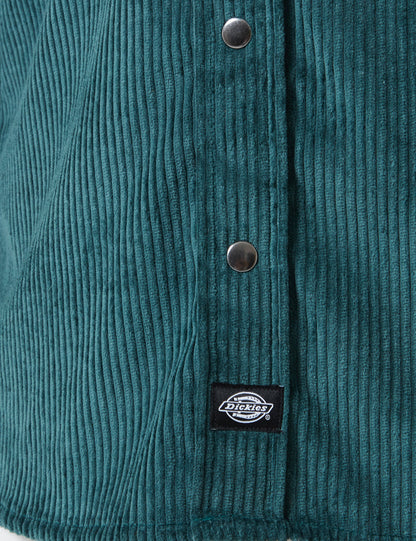 Ivel Cord Shirt - Forest Green