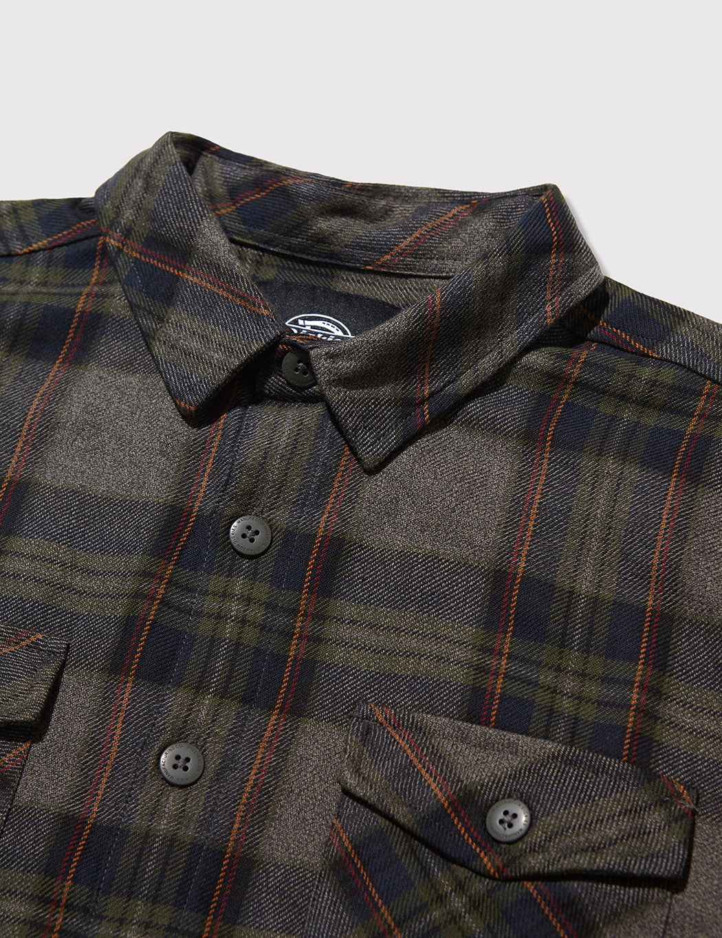 Wallace Checked Shirt - Dark Navy
