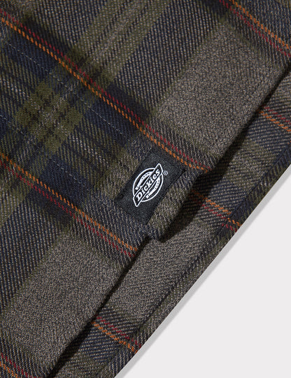 Wallace Checked Shirt - Dark Navy