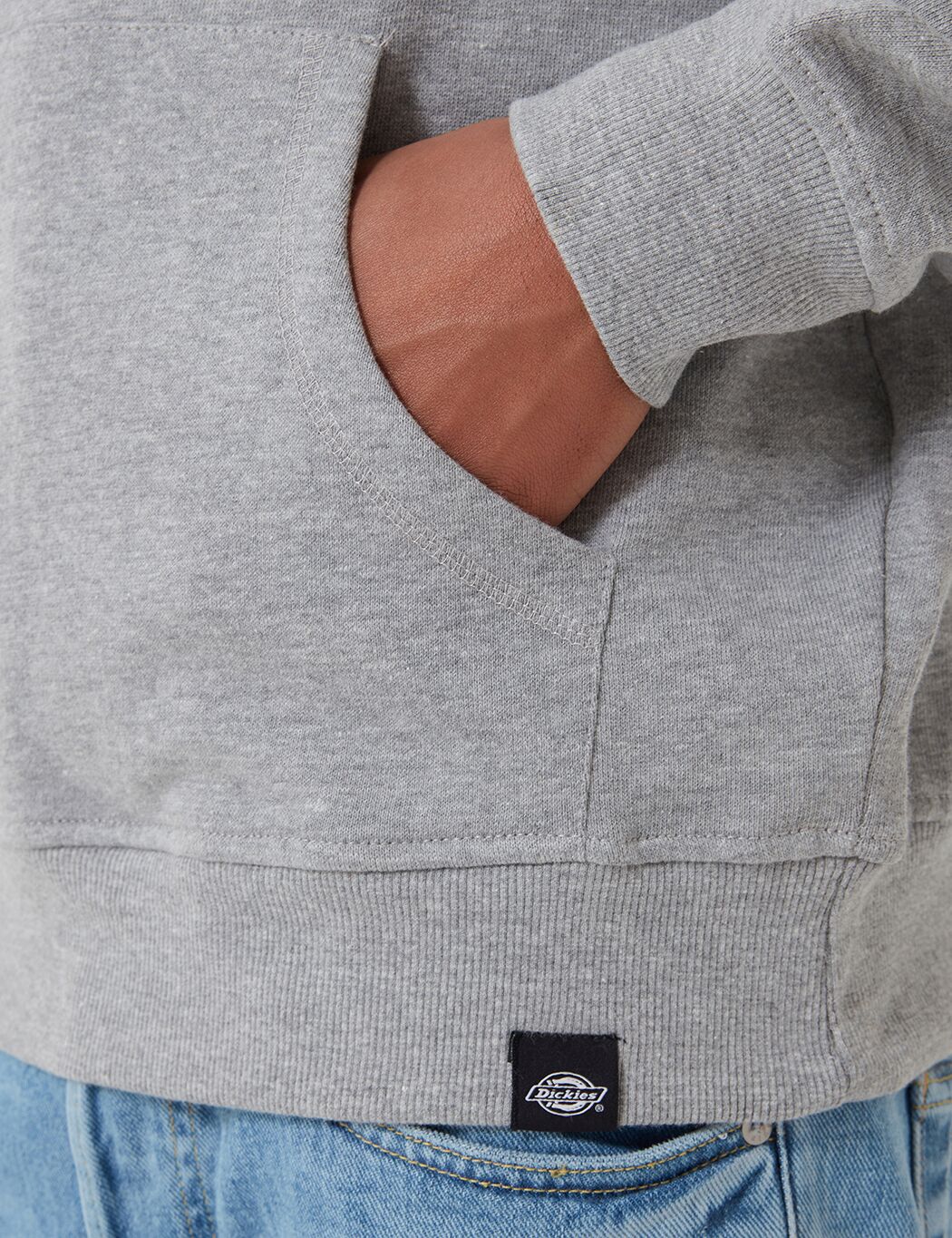 Philadelphia Hooded Sweatshirt - Grey Melange