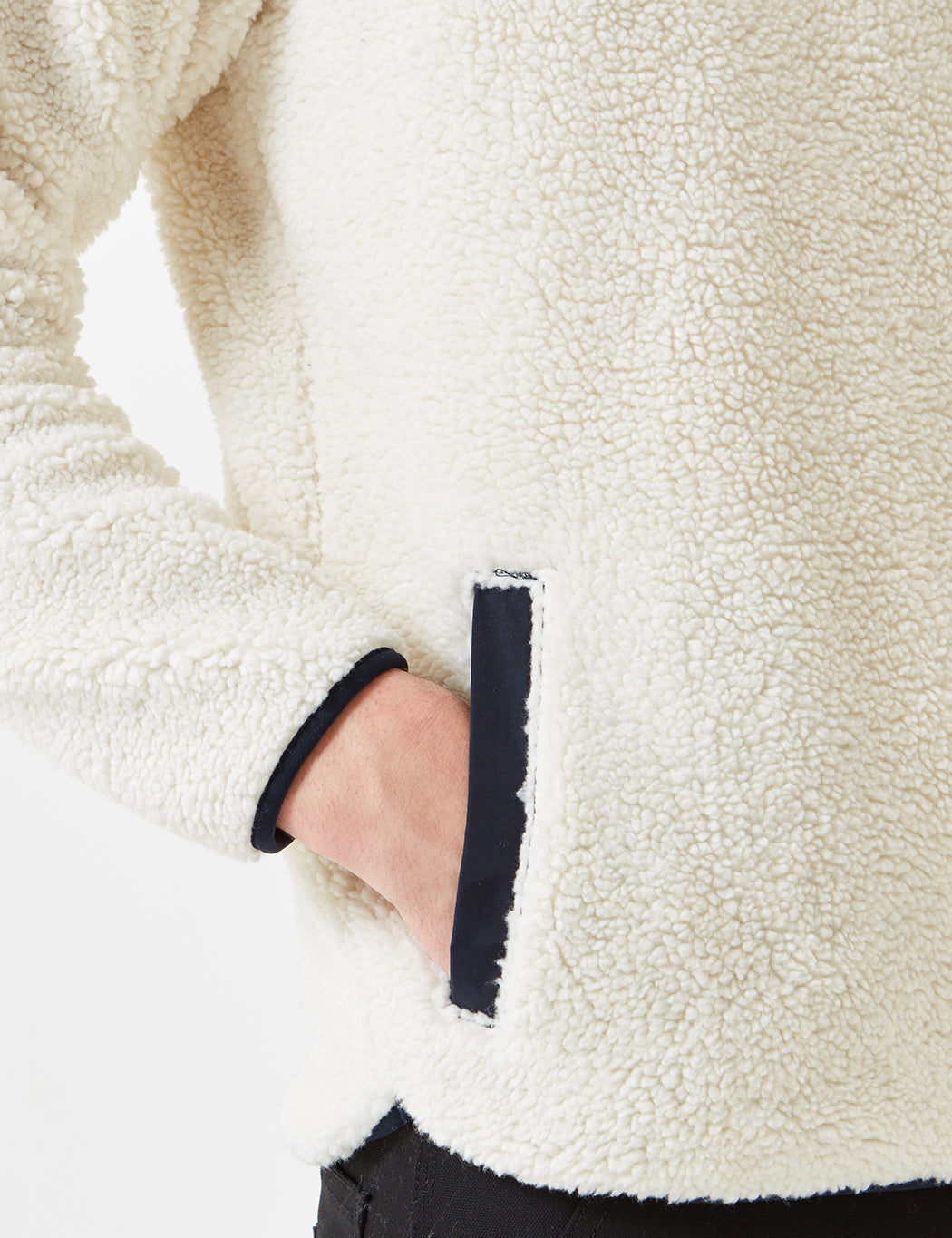 Bernville Fleece Sweatshirt - Cream