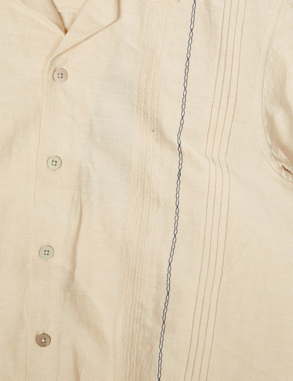 Calpella Short Sleeve Shirt - Ecru