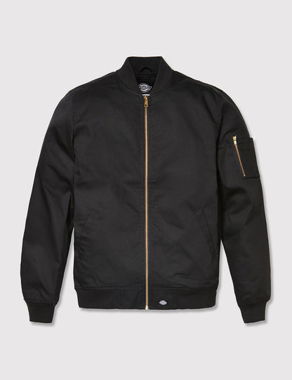 Hughson Bomber Jacket - Black