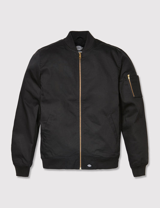 Hughson Bomber Jacket - Black