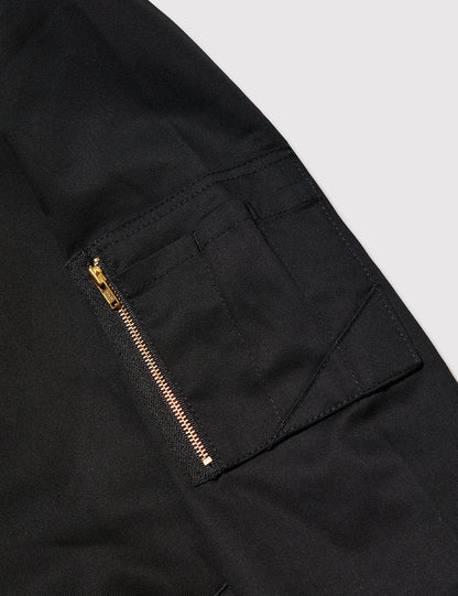 Hughson Bomber Jacket - Black