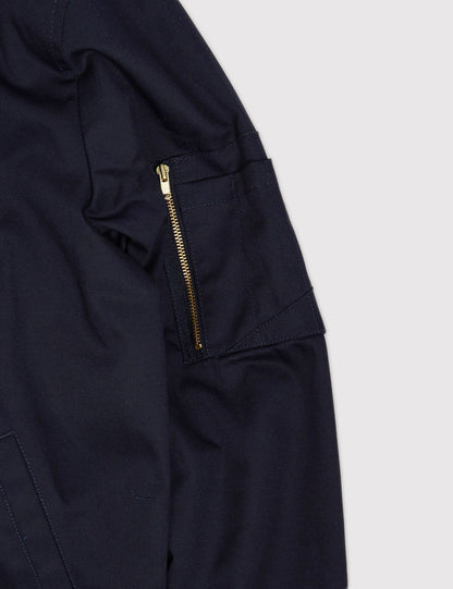 Hughson Bomber Jacket - Dark Navy