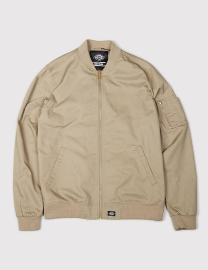 Hughson Bomber Jacket - Khaki