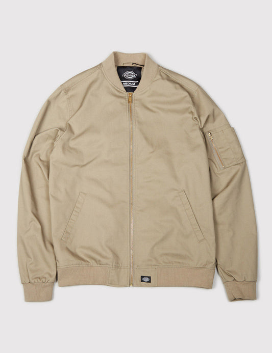 Hughson Bomber Jacket - Khaki