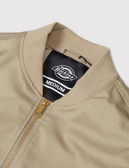 Hughson Bomber Jacket - Khaki