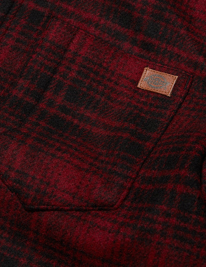Charlestown Plaid Jacket - Red/Black