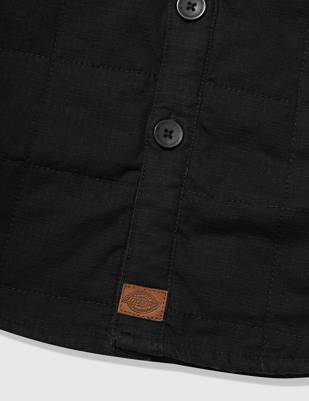 Judson Quilted Over Shirt - Black