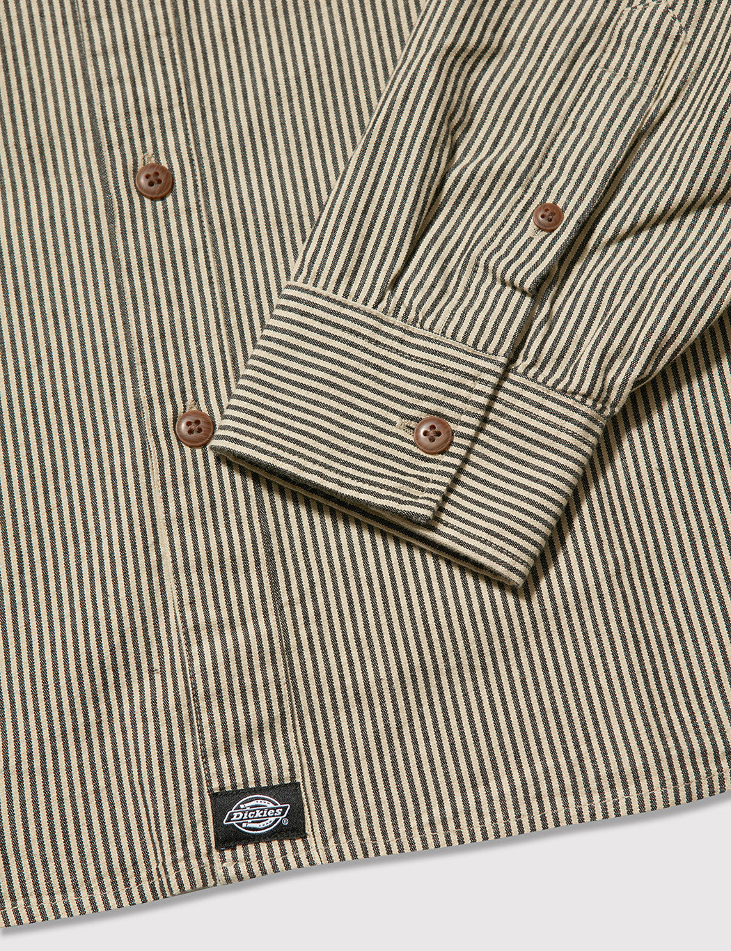 Waldenburg Collarless Shirt - Ecru