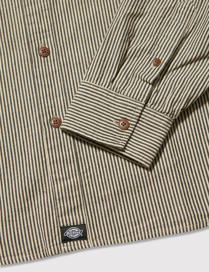 Waldenburg Collarless Shirt - Ecru