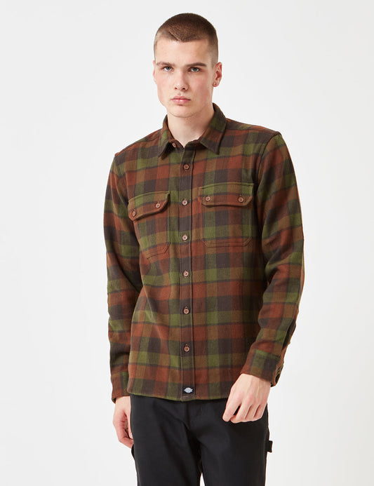 Cooperstown Checked Shirt - Green