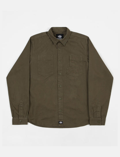 Harper Shirt - Dark Olive Green