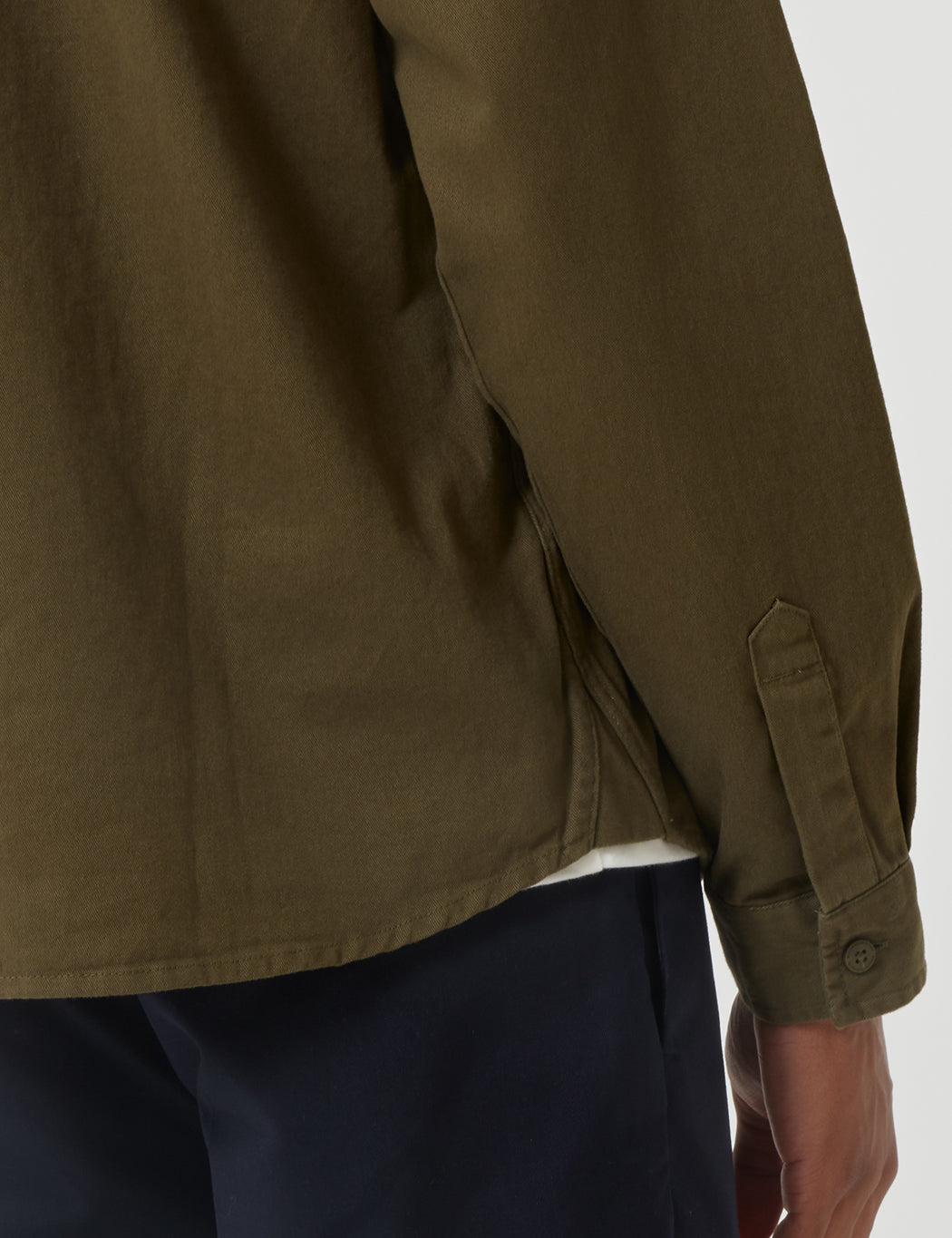 Harper Shirt - Dark Olive Green