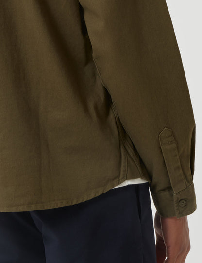 Harper Shirt - Dark Olive Green