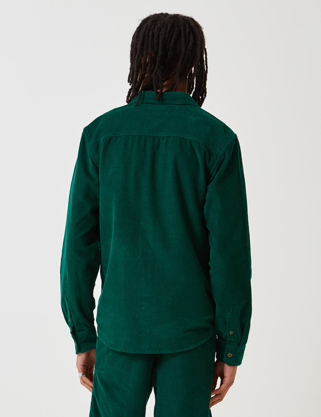 Bayville Cord Shirt - Scout Green