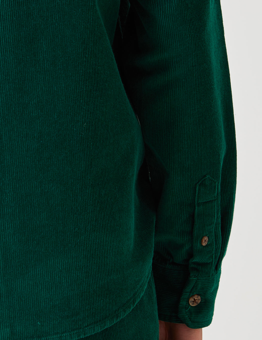 Bayville Cord Shirt - Scout Green