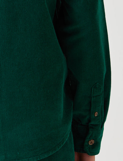Bayville Cord Shirt - Scout Green