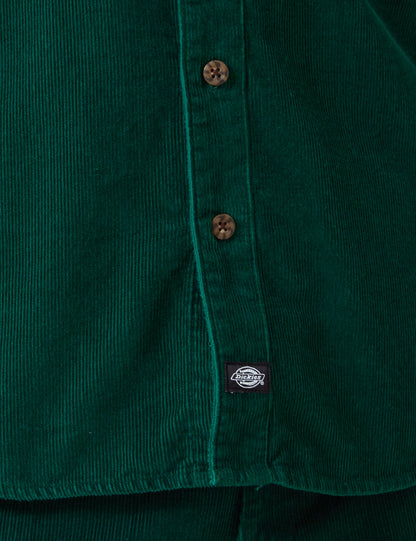 Bayville Cord Shirt - Scout Green