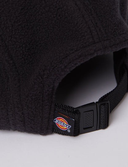 Sleetmute 5-Panel Cap (Fleece) - Black