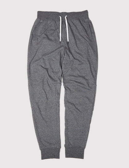Newhall Cuffed Sweatpants - Black Heather