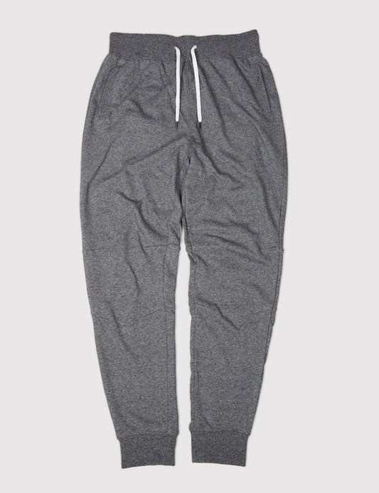 Newhall Cuffed Sweatpants - Black Heather