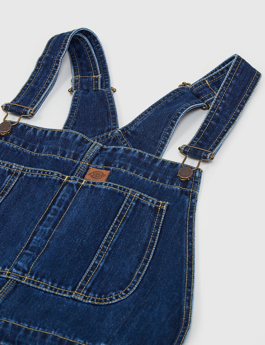 Bib Overalls - Stonewash Blue