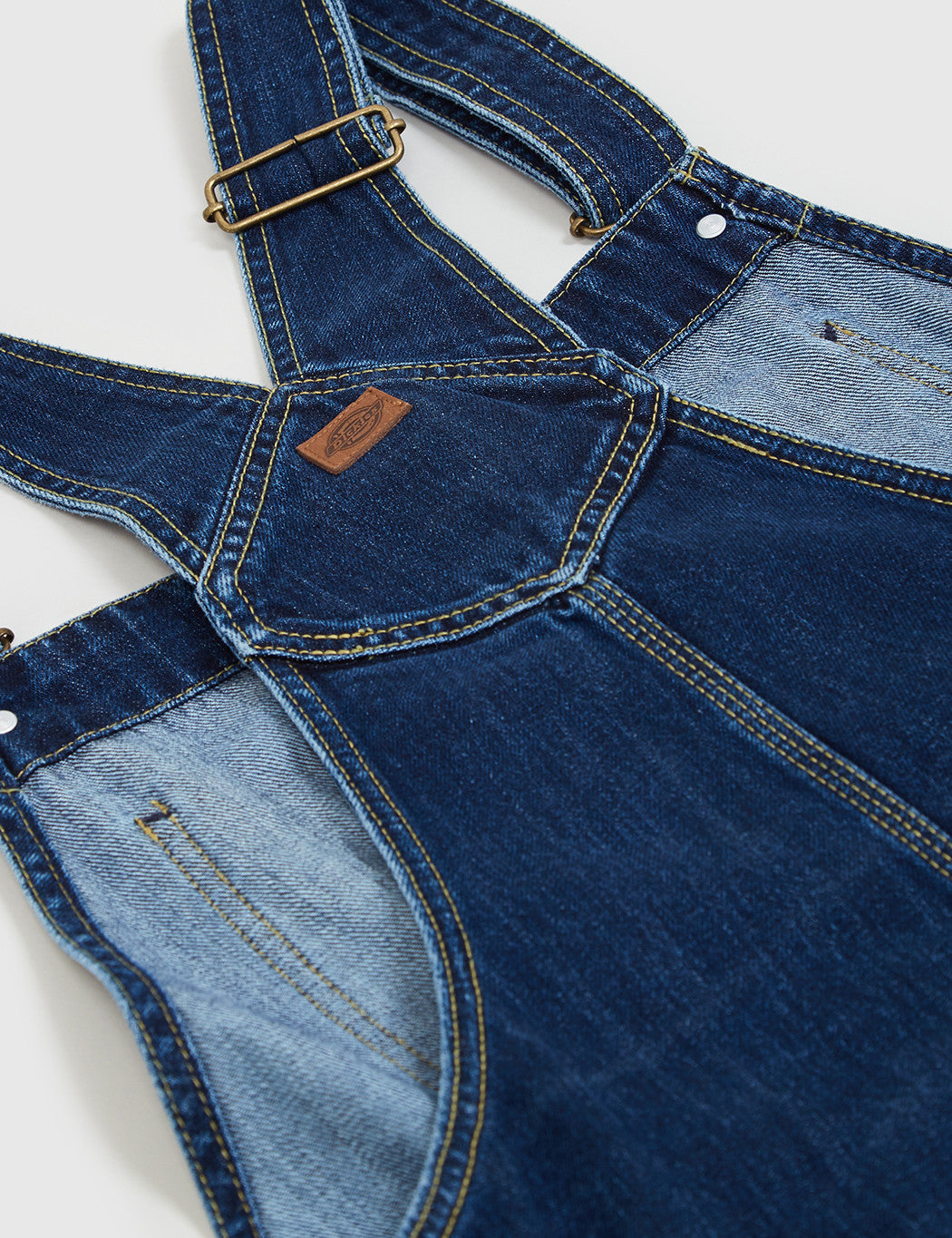 Bib Overalls - Stonewash Blue