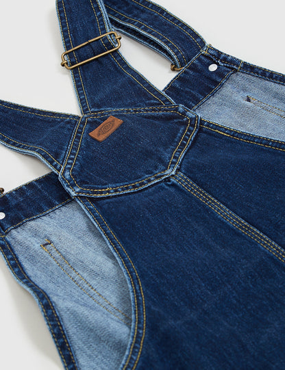 Bib Overalls - Stonewash Blue