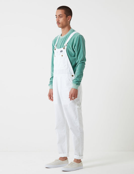 Purdon Bib Overalls - White