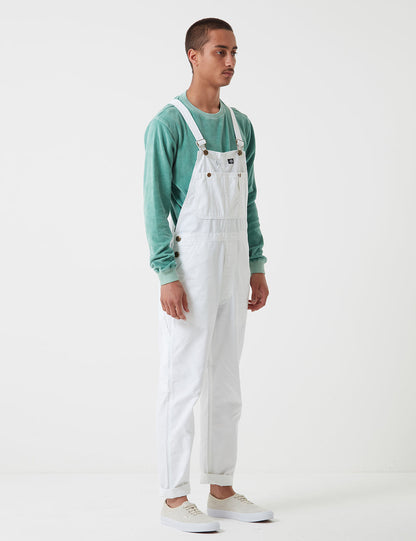 Purdon Bib Overalls - White