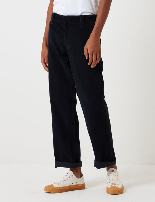 873 Cord Work Pant (Slim Straight) - Dark Navy Blue