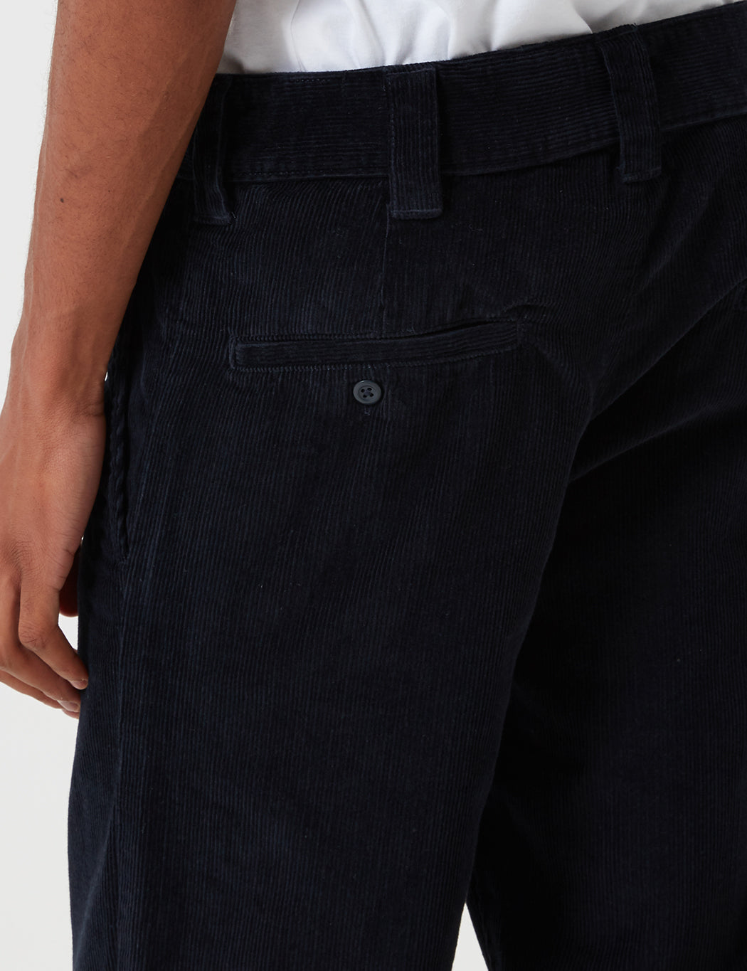873 Cord Work Pant (Slim Straight) - Dark Navy Blue