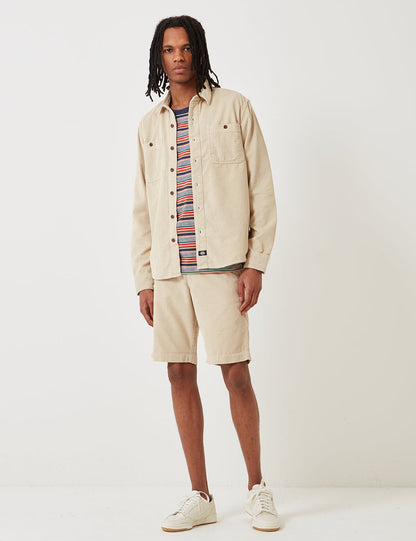 Fabius Cord Shorts - Oyster Grey