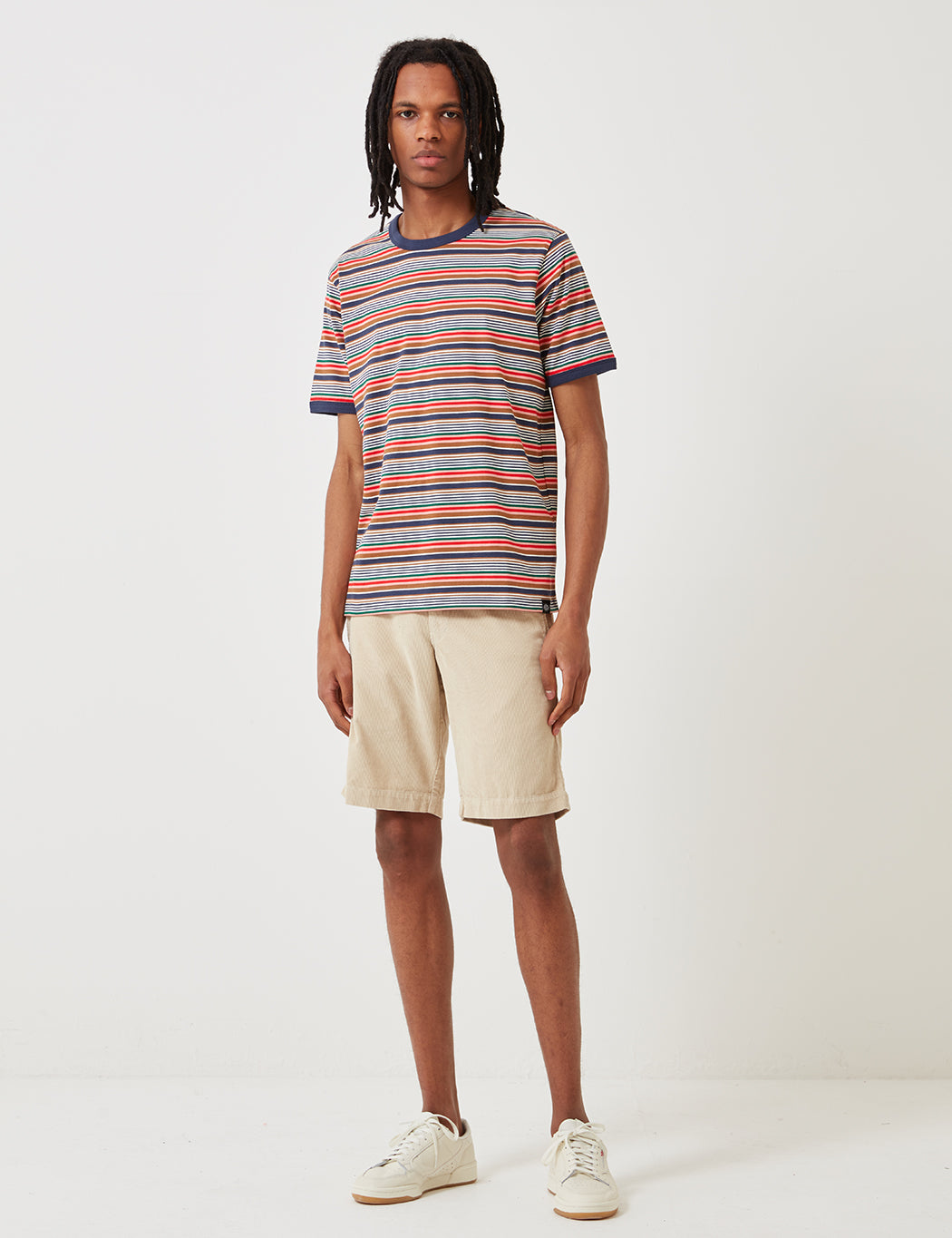 Fabius Cord Shorts - Oyster Grey