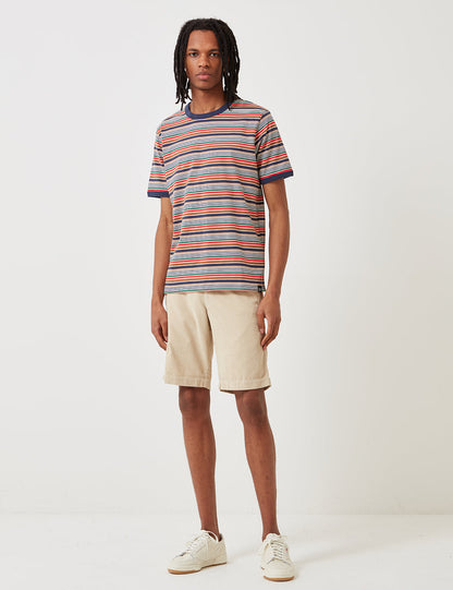 Fabius Cord Shorts - Oyster Grey