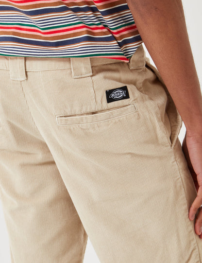 Fabius Cord Shorts - Oyster Grey