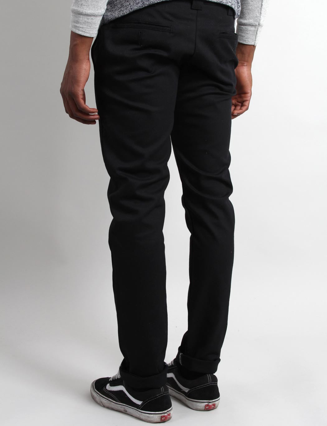 803 Chino Trousers (Slim Skinny) - Black