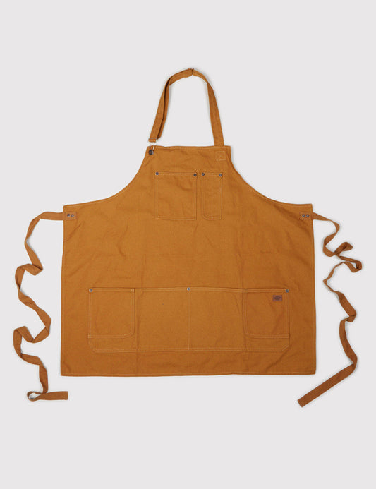 Denim Apron - Brown Duck