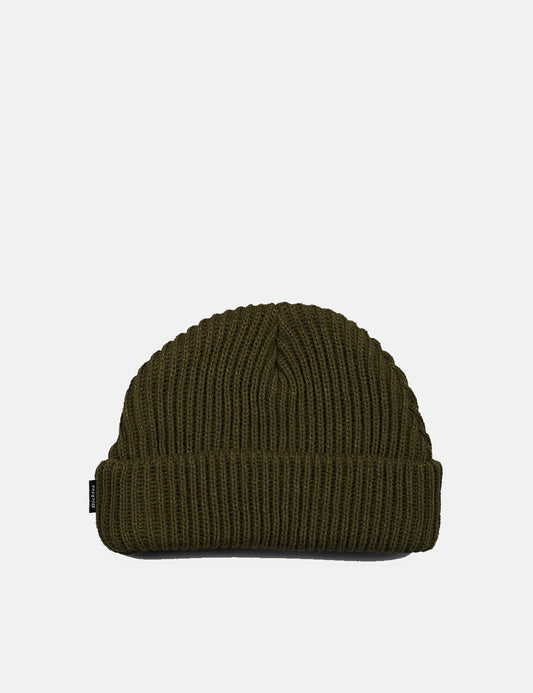 Claudville Beanie Hat - Dark Olive